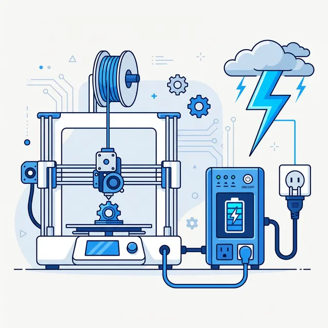 UPS and Power Protection for 3D Printers